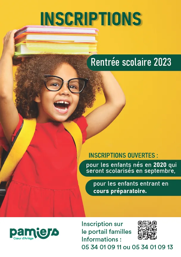 Inscription scolaire 2023