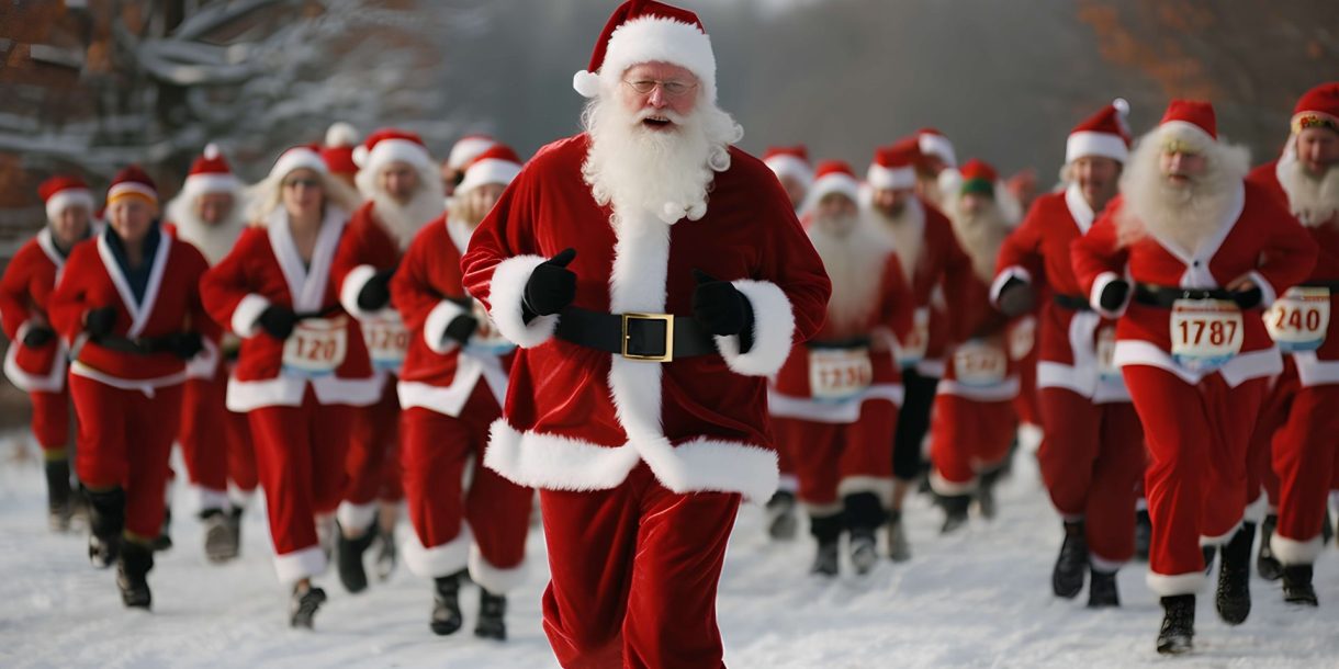 Course des Pères Noël